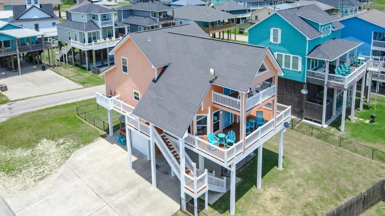 Willa Spring Break Specials! Front Row Views - Tiki Bar - Playground Bolivar Peninsula Zewnętrze zdjęcie